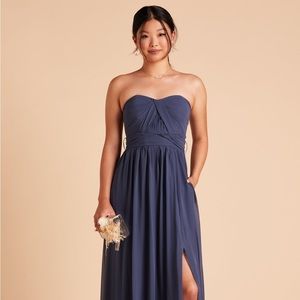 Birdy Grey - GRACE CONVERTIBLE DRESS SLATE BLUE